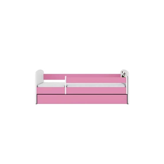 Tremmeseng - Babydreams Pink Med Skuffe - Panda 2 160x80 Cm