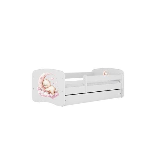 Barnsäng - Babydreams Vit Med Låda - Drömm 140x70 Cm