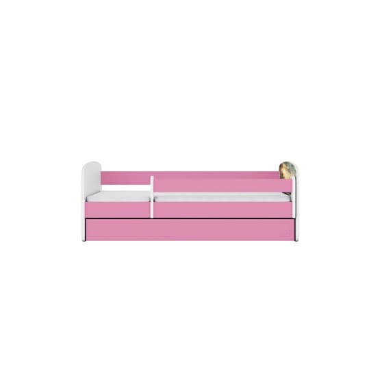 Tremmeseng - Babydreams Pink Med Skuffe Og Madras - Skib 160x80 Cm