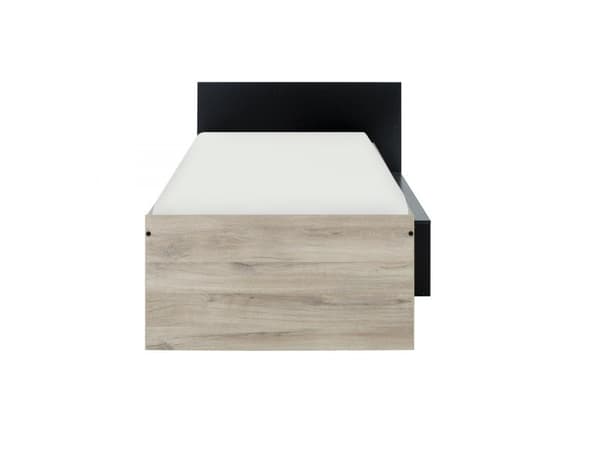 Træ seng - 90x200 cm med praktisk opbevaringsskuffe