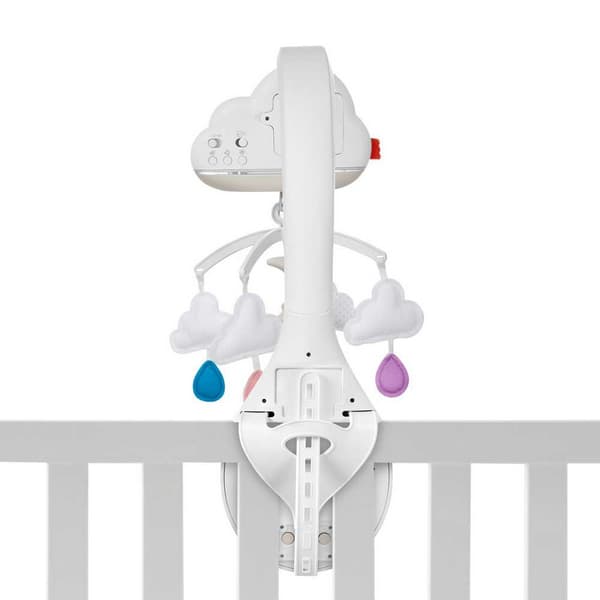 Fisher Price Pinnasängyn Karuselli Mobiili Sade Ja Sateenkaari Rauhoittavilla äänillä Ja Valoilla Monivärinen