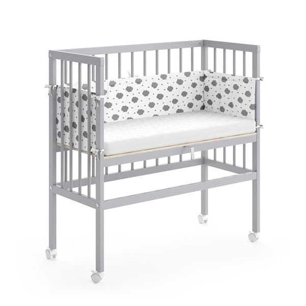 Vitalispa Sophie Daybed, Grå, 40 x 90 cm 1 sidosäng