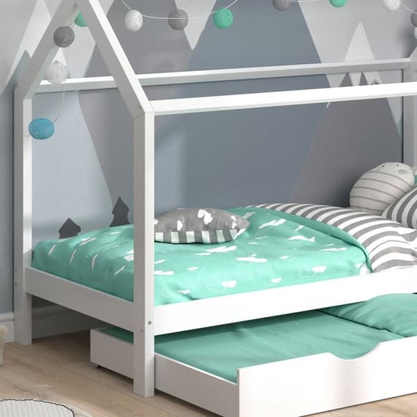 Vitalispa babysäng Wiki, Vit, 90x200 cm med extrasäng