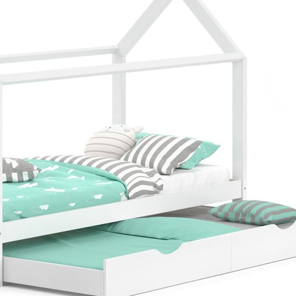 Vitalispa babysäng Wiki, Vit, 90x200 cm med extrasäng