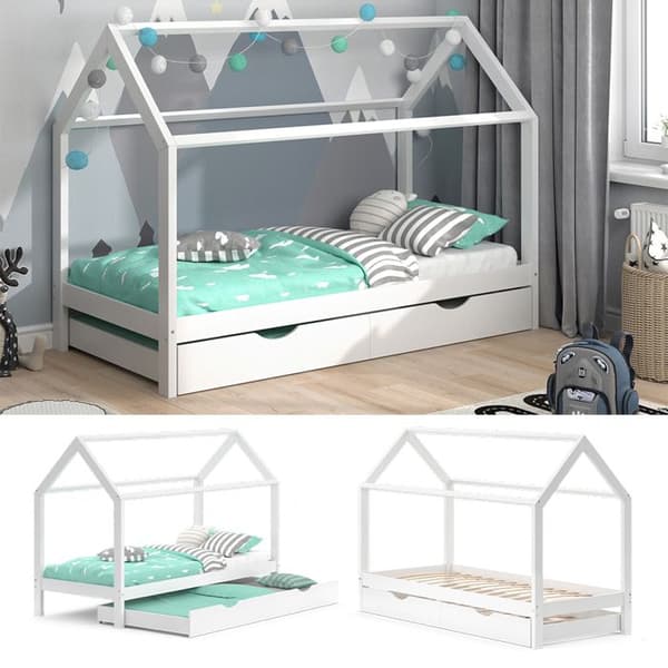 Vitalispa babysäng Wiki, Vit, 90x200 cm med extrasäng