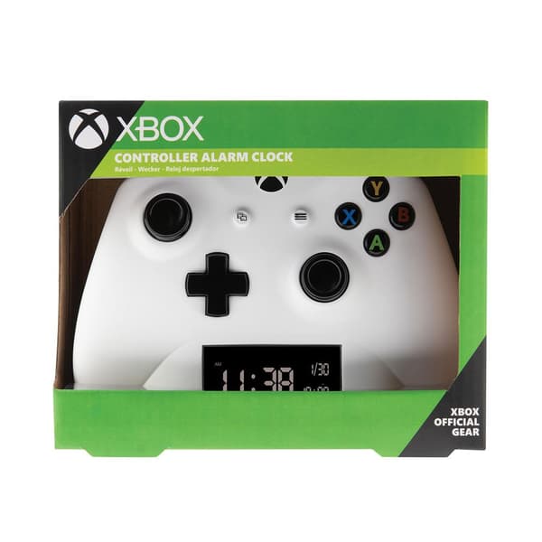 Paladone Valkoinen Säätimen Herätyskello Xbox Monivärinen