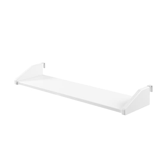 Loftsäng Pino Med Rutschkana Och Hylla - 90x200 Cm - Vit