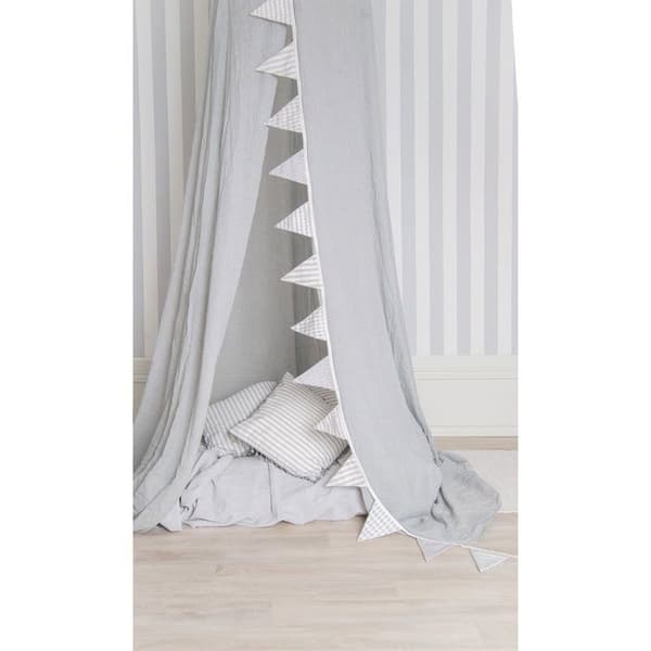JaBaDaBaDo K044, Grå, Bomull, Polyester, Maskintvätt, 30 °C, 600 mm, 580 mm