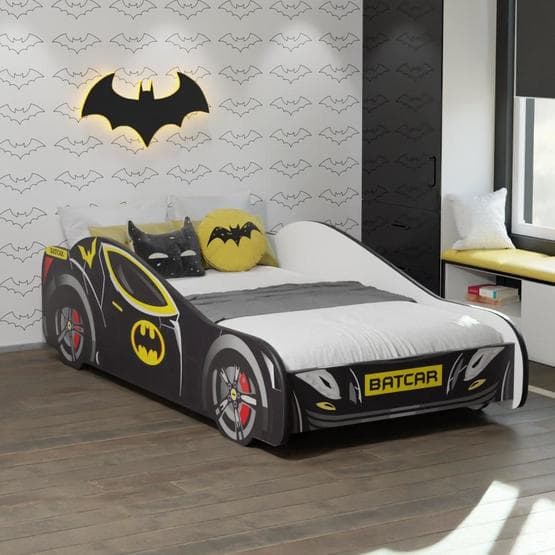 Enkeltseng - Batcar 140x170 Cm - Sort