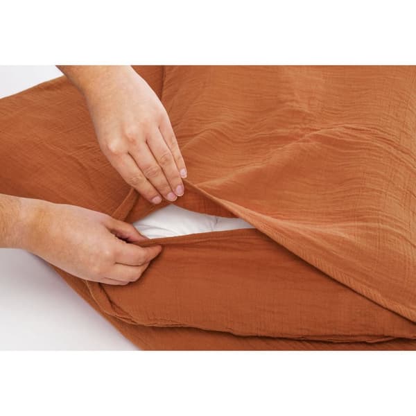 ROOTZ MUSLIN DUVET -DÆKNING Sæt til barneseng - Sengetøjssæt - Bed sengetøj - 100% bomuldskomfort - 100 cm x 135 cm, pillowcase 60 cm x 40 cm
