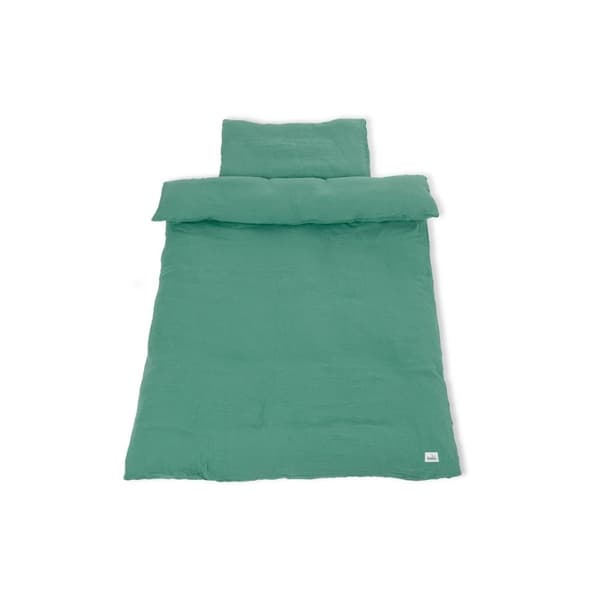 Rootz Muslin Påslakanset - Spjälsäng - Pastellgrön - 100% bomull - 100x135cm Sängöverdrag, 60x40cm Örngott - OEKO-TEX®-certifierad