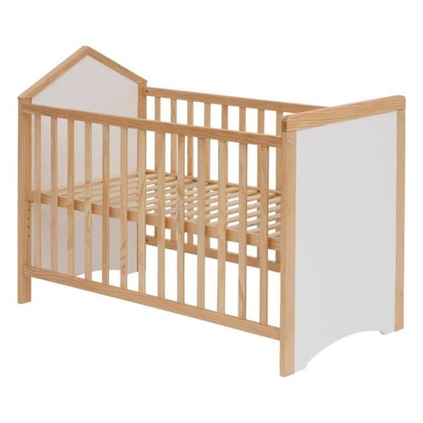 Säng med integrerad madrass "Sama" 60x120cm vit - Atmosphera inredningsdesign - Vit