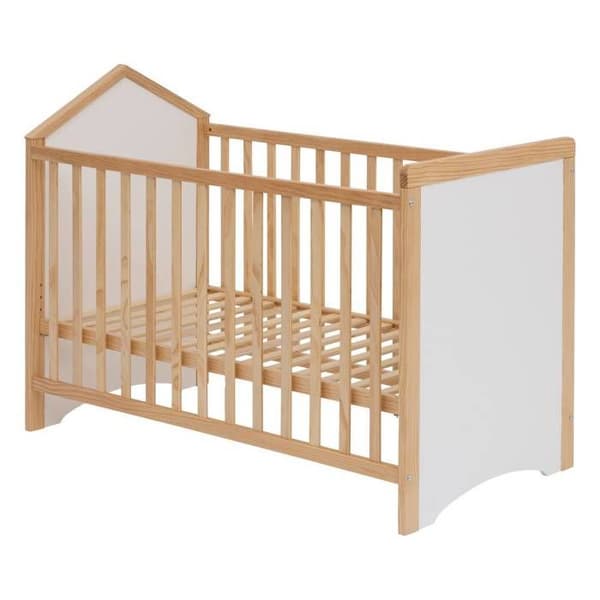 Säng med integrerad madrass "Sama" 60x120cm vit - Atmosphera inredningsdesign - Vit