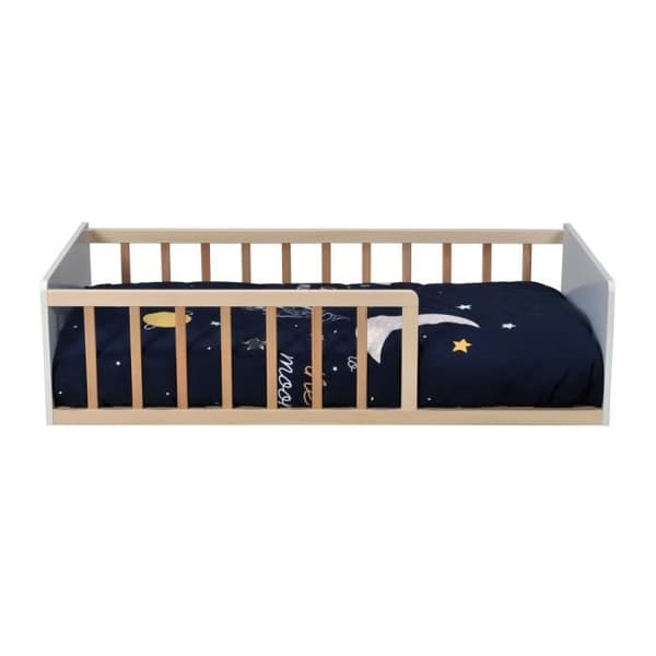 Lit Enfant Berceau de la Mer 70x140 Vit och Natur Laïba Kids