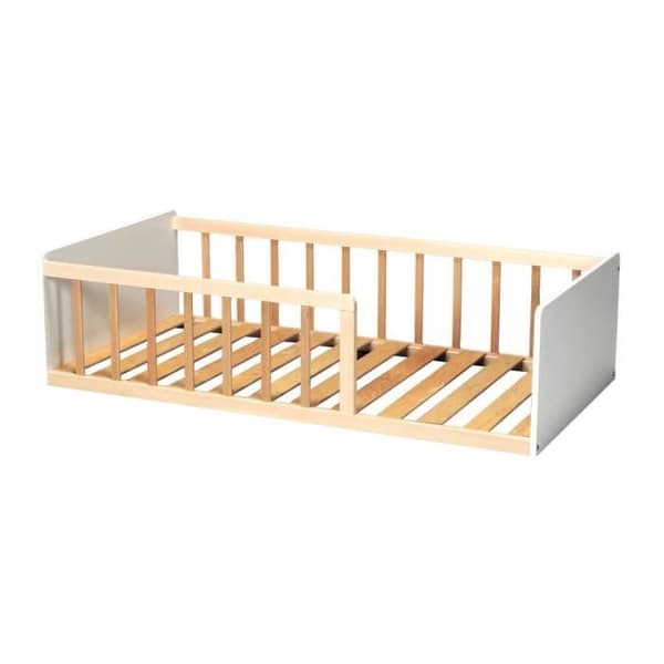 Lit Enfant Berceau de la Mer 70x140 Vit och Natur Laïba Kids