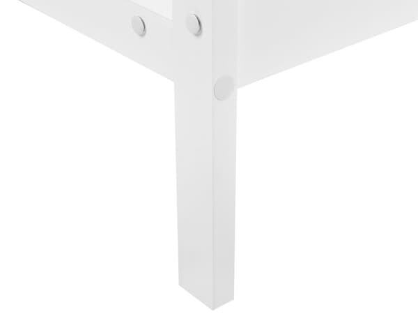 Uttrekkbar Barneseng i Hvit Furu 90 x 200 cm med Lamellbunn Moderne Barneseng