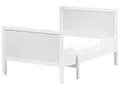 Miniatyrbilde 1 av 11: Uttrekkbar Barneseng i Hvit Furu 90 x 200 cm med Lamellbunn Moderne Barneseng