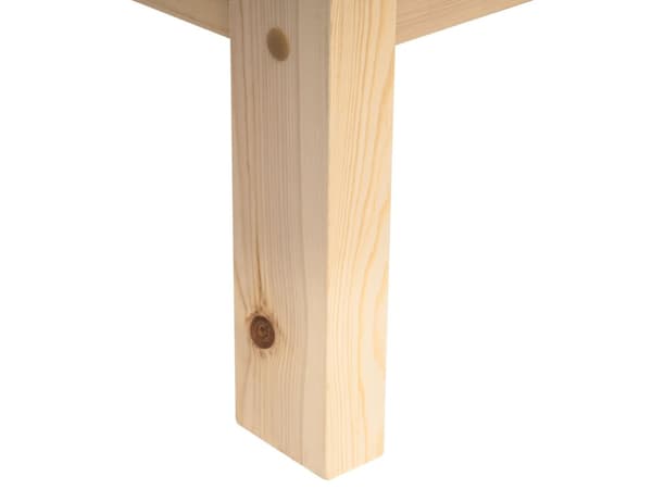 Barneseng Tipi Lyst Tre Furu 90 x 200 cm Enkeltseng med Sengeramme med Lameller