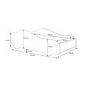 Miniatyrbillede 2 af 4: Toddler Bed - Spiderman Car Bed - 140X70 Cm - Med Madras