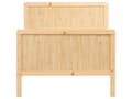 Miniatyrbilde 7 av 11: Uttrekkbar Barneseng i Lyst Furutre 90 x 200 cm med Lamellbunn Moderne Seng