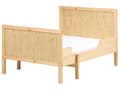 Miniatyrbilde 1 av 11: Uttrekkbar Barneseng i Lyst Furutre 90 x 200 cm med Lamellbunn Moderne Seng