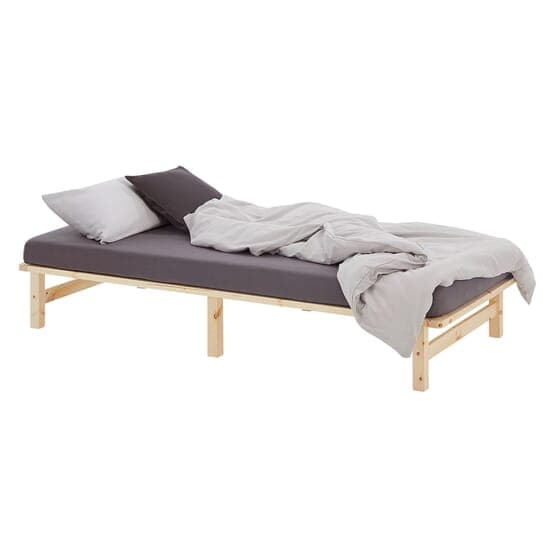 Enkeltseng - Palleseng 90x200 Cm - Natur