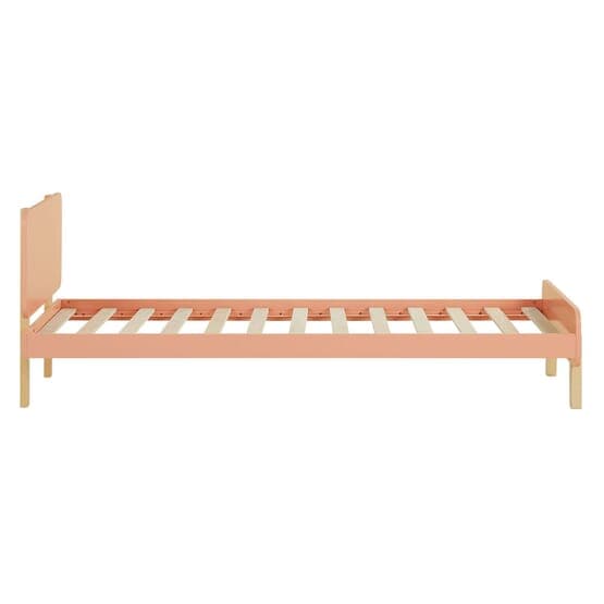 Enkelsäng För Barn Med Huvudända - 90x200 Cm - Röd