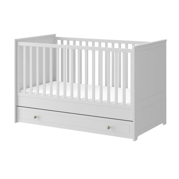 Bellamy – Marylou snow bliss spjälsäng 70x140 med låda – Färg: Låda