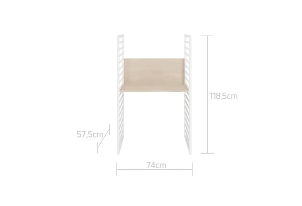 Så sextio spjälsäng 70x140 förlängningsbar till 70x160