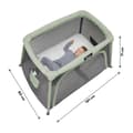 Miniatyrbild 6 av 6: Babymoov Paraplyspänt 3-i-1 Moov och Comfy - Från födseln upp till 4 år - Spjälsäng Stor Extrasäng &amp; Lekeområde
