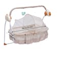 Miniatyrbillede 1 af 2: Elektrisk Baby Vugge, 5 Hastighedsindstillinger, Belastningskapacitet 0-25 kg,Khakifarve