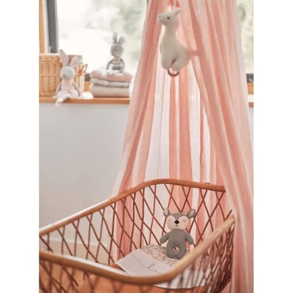 Jollein Voile Vintage 155cm Ljusrosa