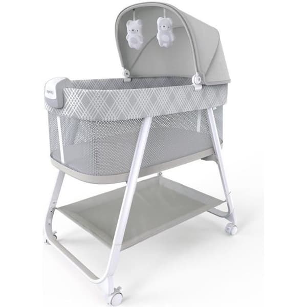 Lullanight™ Ingenuity™ Cradle - Gem™ - Grå - 40 x 80 cm - Nattlampa - Enkel förvaring