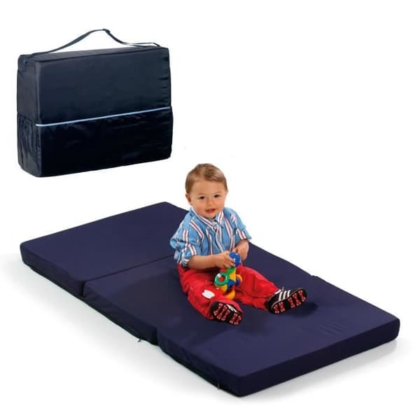 HAUCK Bäddsmadrass för hopfällbar säng 120x60cm - Navy