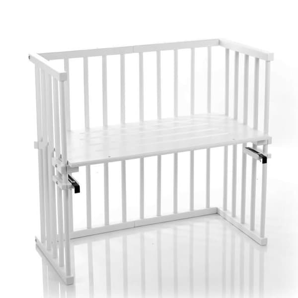 Co-sleeper Babybay Midi - Lackerad vit