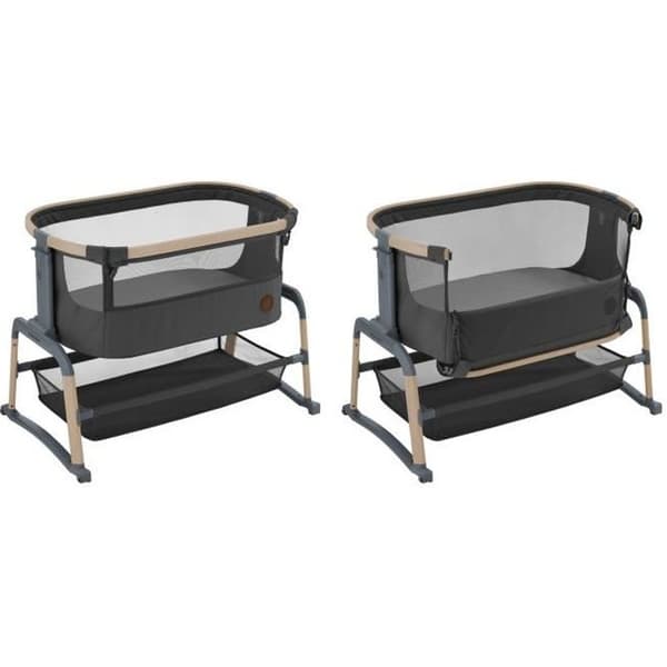 MAXI COSI Iora Air Bassinet Co-sleeper, med svängläge, från födsel till 6 månader (upp till 9 kg) , Beyond Graphite