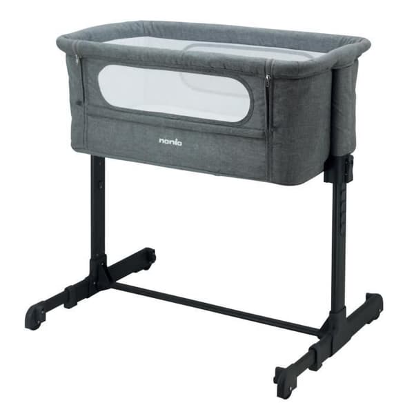 NANIA DODI samsovsäng - 2-i-1 extrasäng - Ultrabekväm 4 cm tjock madrass - L 80 x B 42 cm