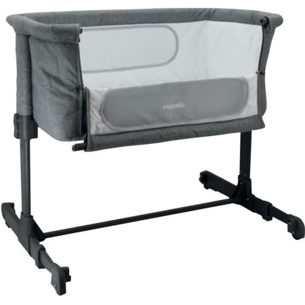 NANIA DODI samsovsäng - 2-i-1 extrasäng - Ultrabekväm 4 cm tjock madrass - L 80 x B 42 cm