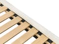 Miniatyrbilde 9 av 11: Seng Off-White Boucle Polstret Ramme Nakkestøtte 90 x 200 cm Enkeltseng Soverom Barnerom Moderne Tradisjonell