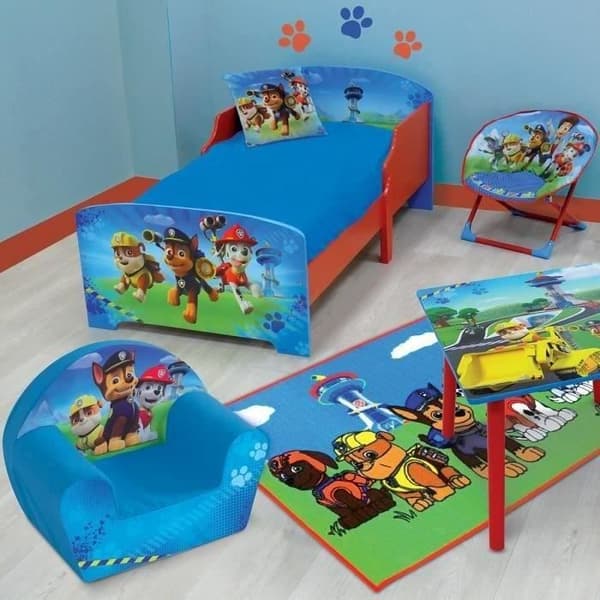 PAW PATROL Säng med lameller för barn 70 x 140 cm