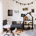 Miniatyrbild 5 av 10: Småbarnssäng med Sängkanter – Träsäng för Barn – Barnsäng med Räcken – Montessori Sängram för Barn