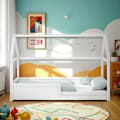 Miniatyrbild 2 av 11: Barnsäng, Home, 90x200 cm, Vit