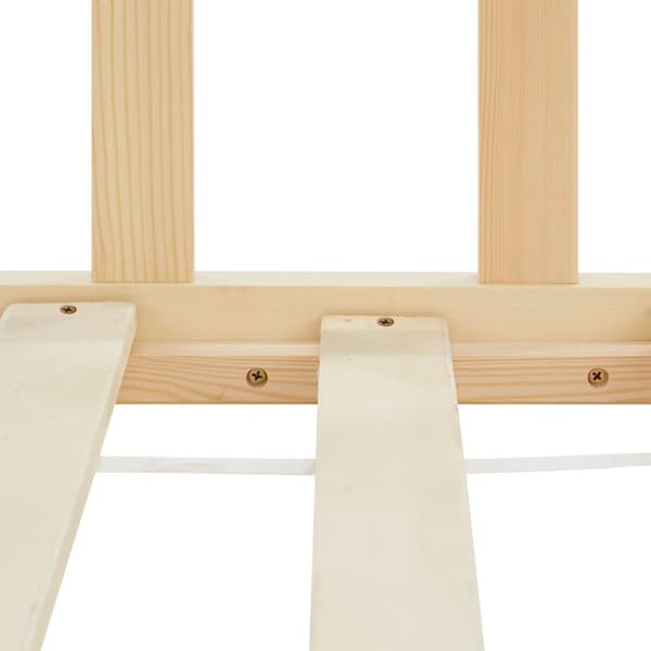 Taaperon lattiavuode, Montessori-vuode, 120x200 cm, Luonnollinen