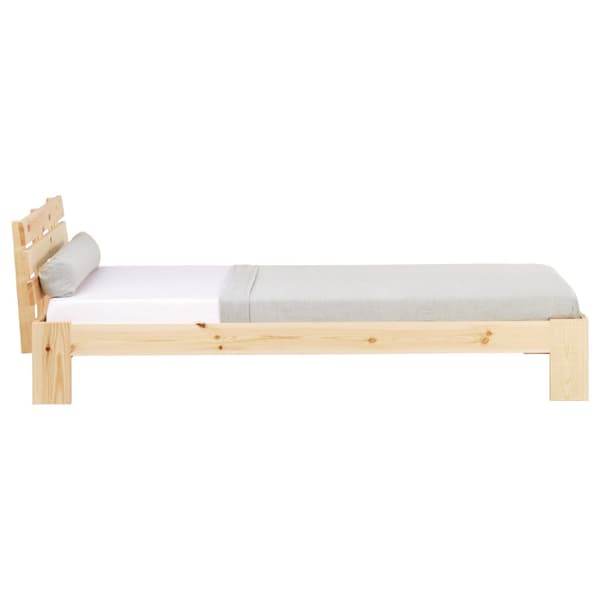 Yhden hengen sänky, 90x200 cm, Luonnollinen mänty