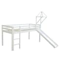 Miniatyrbillede 7 af 8: Loft Seng, 90x200 cm, Sort