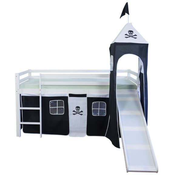 Loft Seng, 90x200 cm, Sort