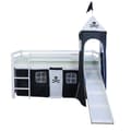 Miniatyrbillede 2 af 8: Loft Seng, 90x200 cm, Sort
