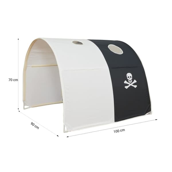 Loft Seng, 90x200 cm, Sort