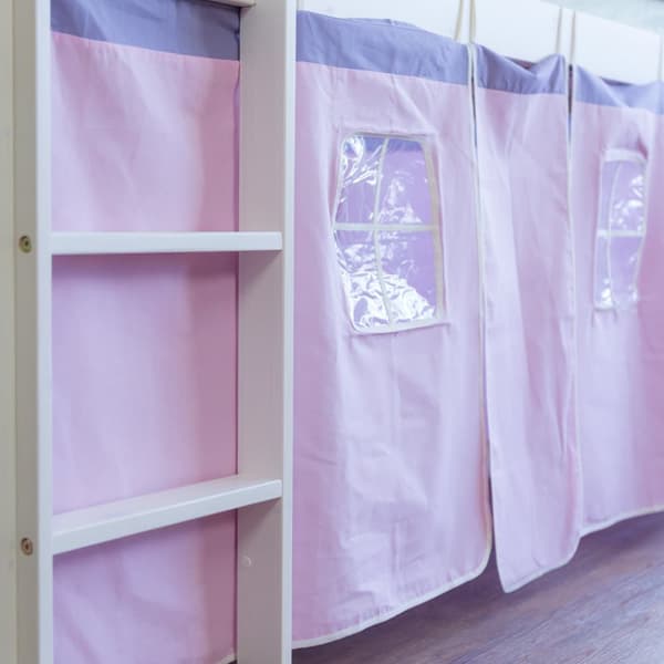 Loftseng, 90x200 cm, Pink
