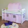Miniatyrbillede 1 af 8: Loftseng, 90x200 cm, Pink